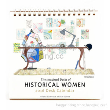 2016 Calendar Printing China, Desk Calendar Printing Service,Desk Calendar Printing